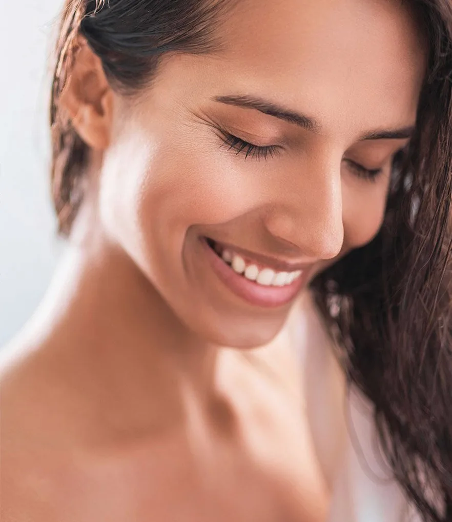 Graphic prompting the question, "Is Invisalign right for you?" from Smile Concepts in Sydney. Our expert dentists provideaffordableconsultations to help you decide on the best treatment path. We make the decision-making process easy andaccessibleby providing transparent pricing and comparingcost-effectiveoptions like Invisalign versus our denture implants. Trust us for honest,budget-friendlyadvice.