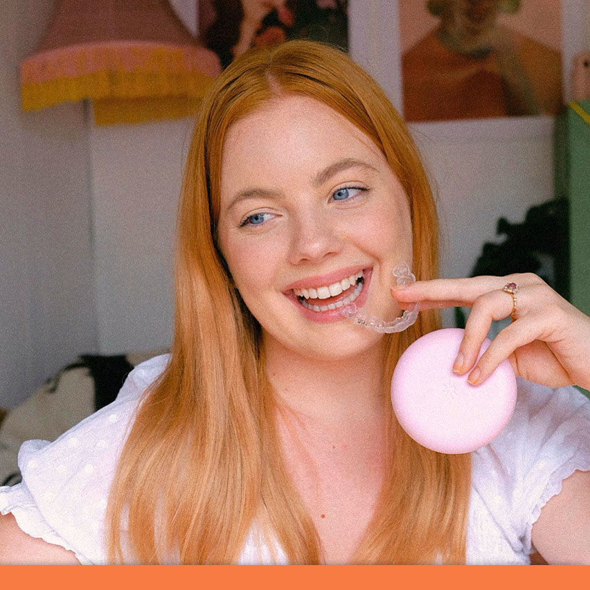 A graphic for Step 2 of Invisalign. Smile Concepts uses this for the middle phase. The visual is action. The theme is active treatment. The alt text describes the active phase of wearing aligners, encouraging patients to stay consistent for the best results during step 2 of their journey.