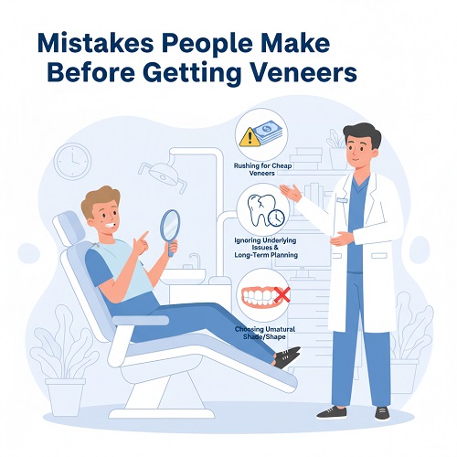 The 5 Biggest Planning Mistakes People Make Before Getting Veneers