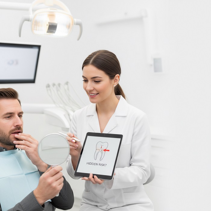 The Hidden Warning Sign Between Your Front Teeth