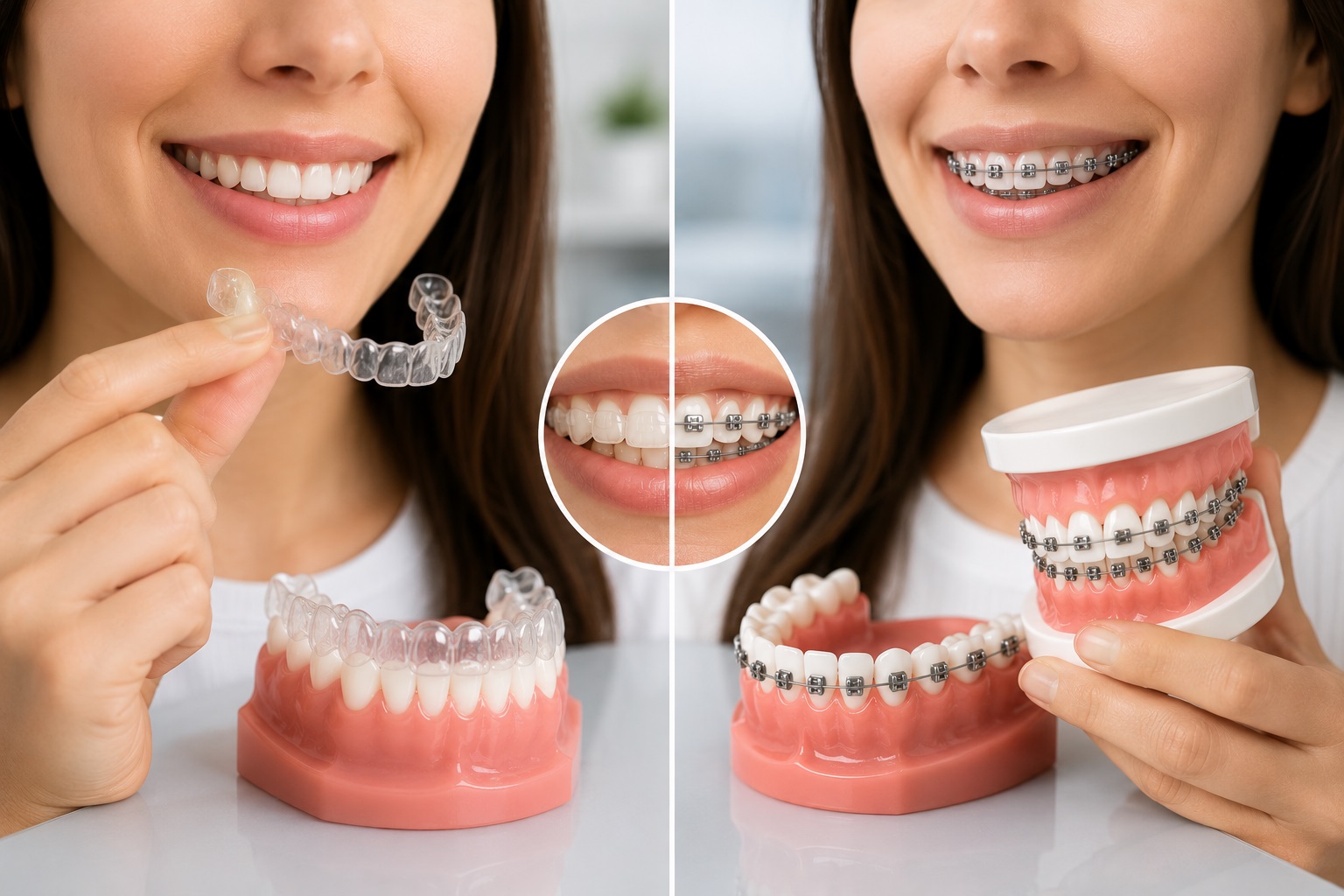 Invisalign or Braces: Faster Teeth Straightening?